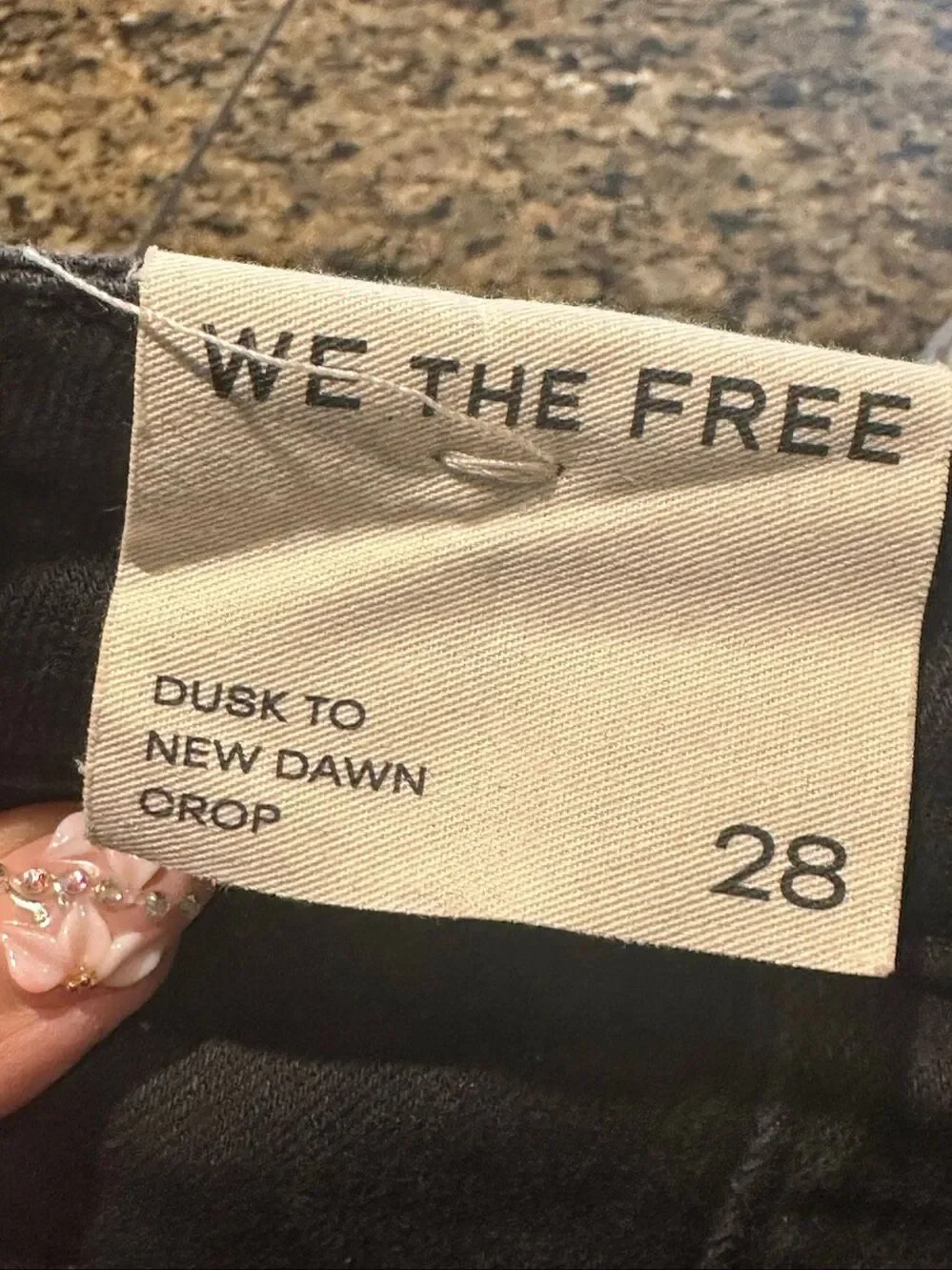 NWT Free People capri jeans